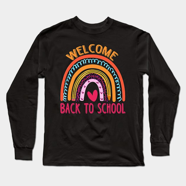 Welcome back to school Long Sleeve T-Shirt by Leosit